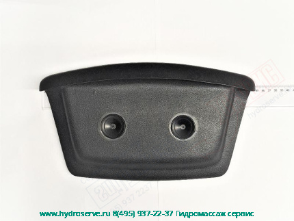 Подголовник 34см серый для ванны Appollo SU-1515