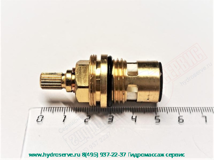 Кран-букса 1/2&quot; 180гр, керамическая, закрытие вправо, IZYapi