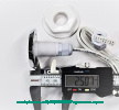 Пульт кнопочный Хром 5см включения гидро\аэромассажа и регулировки интенсивности массажа ванны Medea