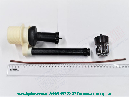 Механизм пневмо слива Хром бачка напольного унитаза Lineatre, Tremolada 