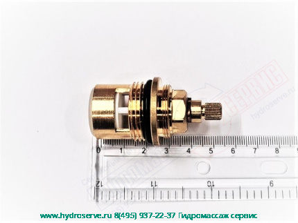 Кран-букса 3\4" керамическая 180гр. регулировки расхода смесителя HI-FI GESSI 