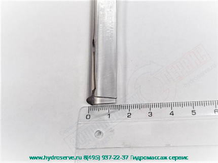 FLEXA TOWER 6мм Уплотнитель 183см двери вертикальный JACUZZI, 130395061 