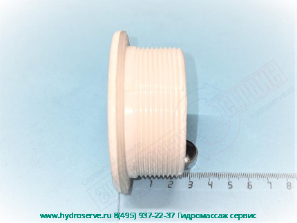 Фланец крепления гидромассажной форсунки ванны Appollo