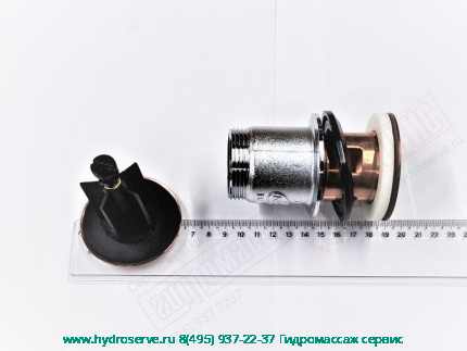 Донный клапан смесителя раковины, цвет - copper brushed GESSI