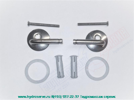 CENTURY  Крепление хром крышки-сидения унитаза Villeroy & Boch