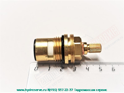 Кран-букса 1/2&quot; 180гр, керамическая, закрытие вправо, IZYapi